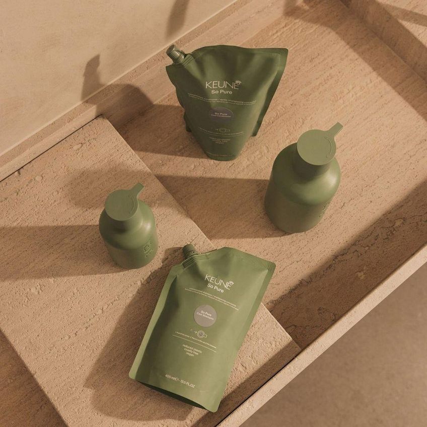 Shampoo Keune So Pure Cool Refil 400ml Para Tons Frios - imagem 4