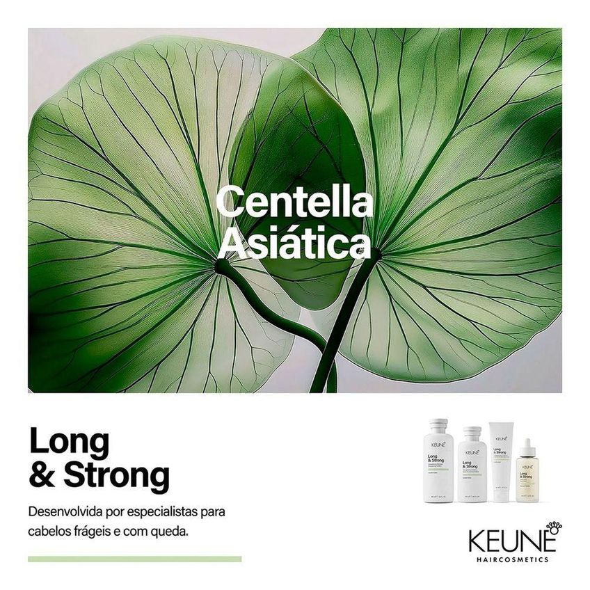 Kit De Cuidados Capilares Keune Long & Strong Resistência E Crescimento 3 Produtos - imagem 3
