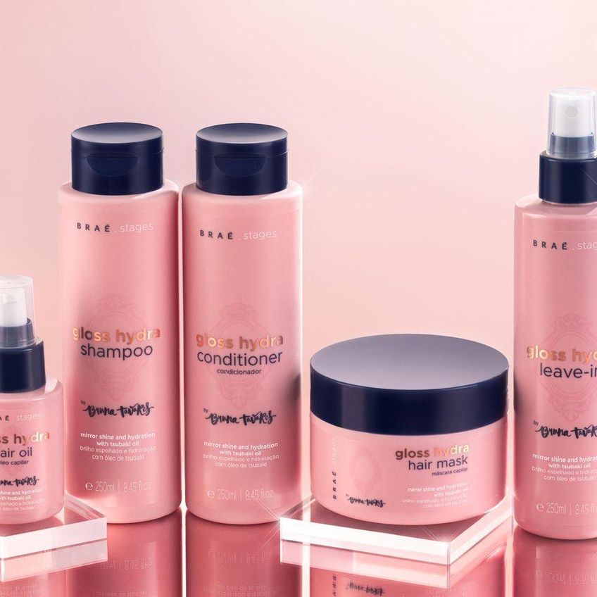 Máscara Capilar Gloss Hydra Com Óleo De Tsubaki 200g Braé - imagem 3