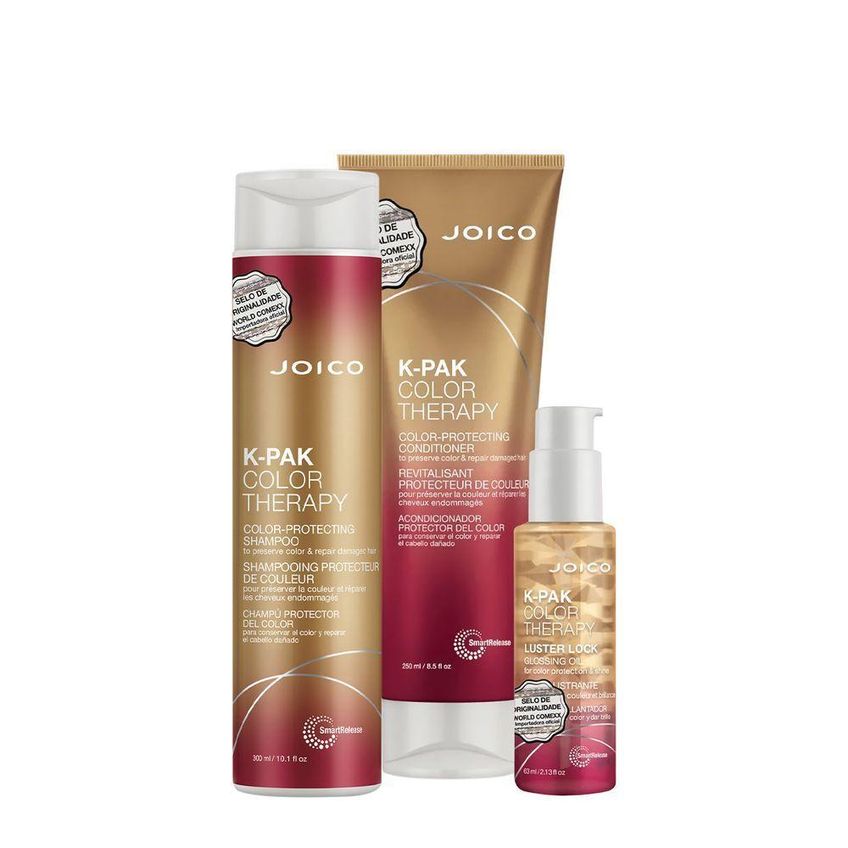 Kit De Tratamento K-pak Color Therapy Hidratação E Proteção Da Cor Multicolorido Joico Shampoo 300ml - imagem 5