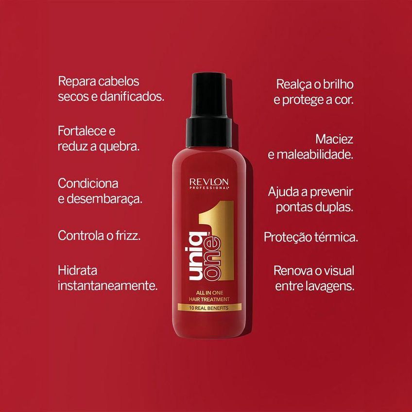 Leave-in Revlon Professional Uniq One All In One Multifuncional 10 Benefícios 150ml - imagem 3