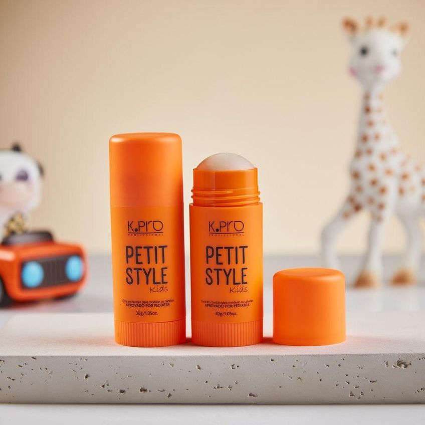 Kit De Produtos Capilares Petit Kids Shampoo Condicionador Ativador E Cera 240ml 230g 200g 30g K.pro - imagem 3
