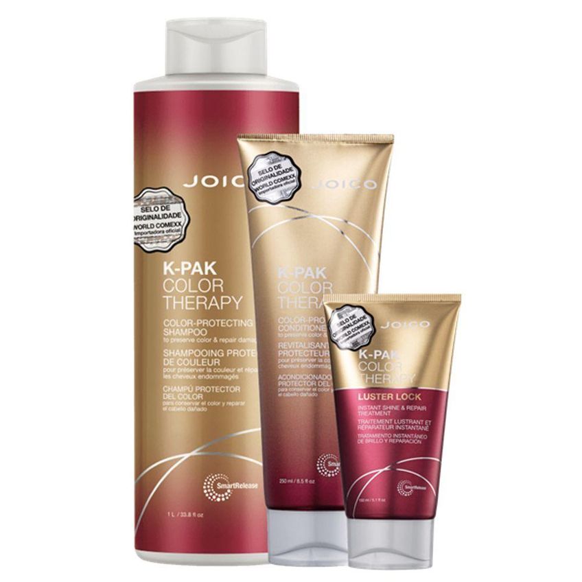 Kit De Tratamento Para Cabelos Coloridos K-pak Color Therapy Hidratação E Proteção Da Cor Joico - imagem 3