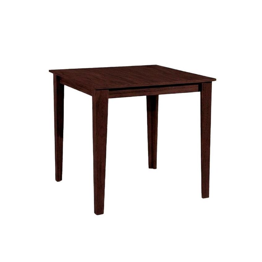 Conjunto De Mesa Com 4 Cadeiras Tampo Mdf Encosto Madeira Macchiato Preto 80x80 Ágape - imagem 3