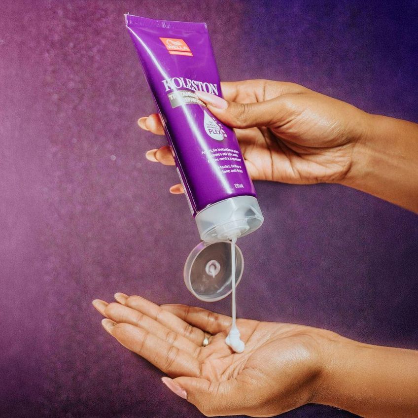 Kit De Tratamento Capilar Koleston Poderoso Óleo Nutrição E Brilho Wella - imagem 4