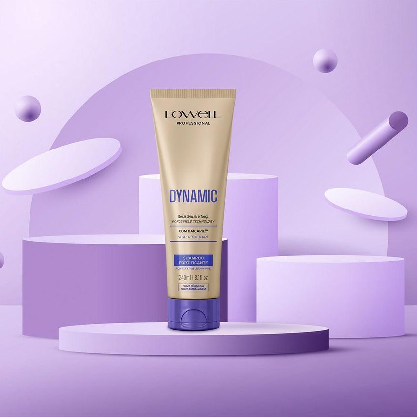 Kit De Tratamento Capilar Lowell Dynamic Scalp Therapy Shampoo E Sérum 240ml 48ml - imagem 4