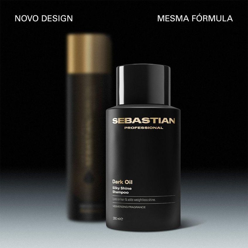 Shampoo Sebastian Professional Dark Oil Com Nutrição Leve E Brilho 280ml - imagem 4