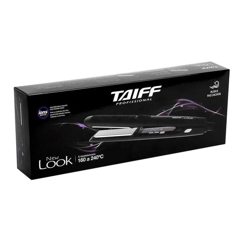 Prancha De Cabelo New Look Placa Cerâmica 240c Iônica Taiff Bivolt - imagem 5