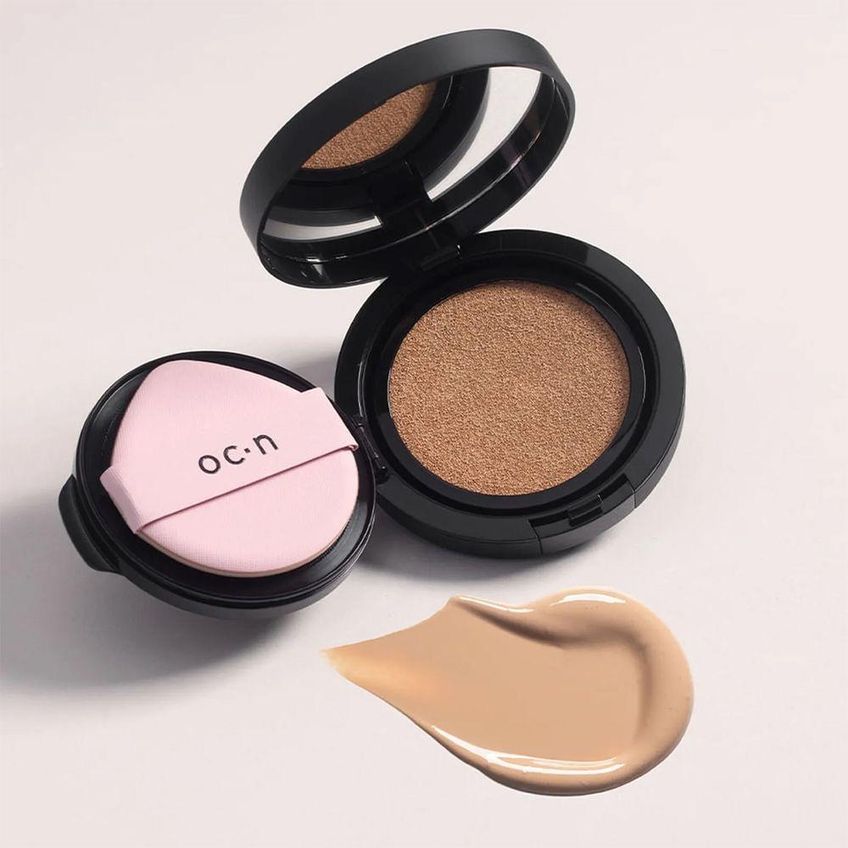 Base Edition Cushion Foundation 030 Cobertura Leve Efeito Matte Bege Oceane - imagem 4