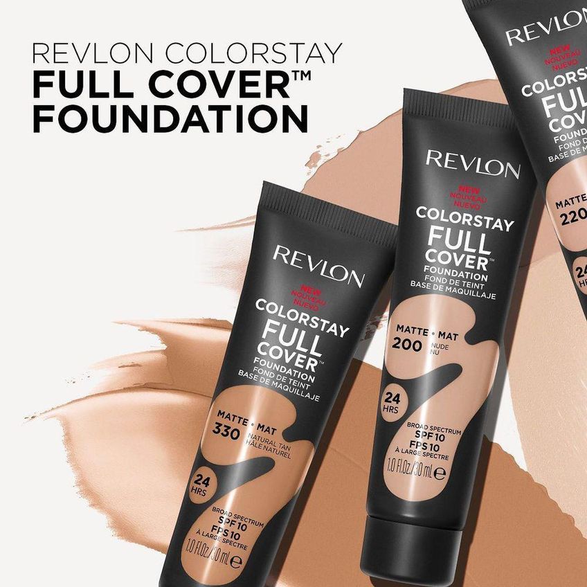 Base Líquida Colorstay Full Cover FPS 35 175 Natural Ochre Cobertura Completa Revlon 30ml - imagem 4