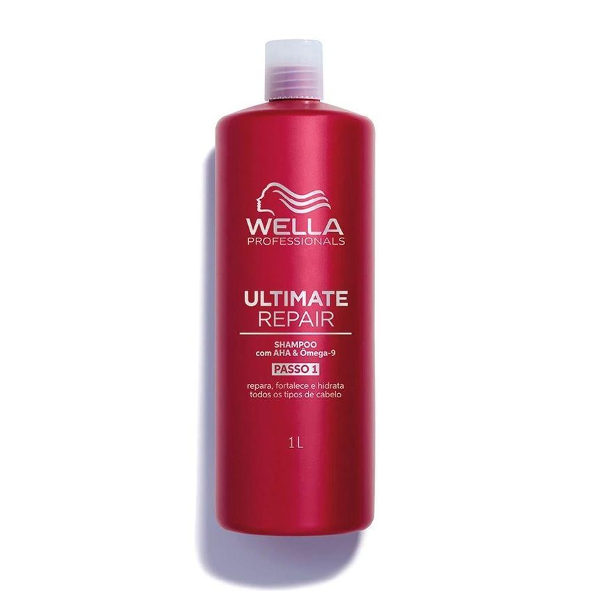Kit Wella Ultimate Repair Shampoo 1l E Máscara - imagem 4