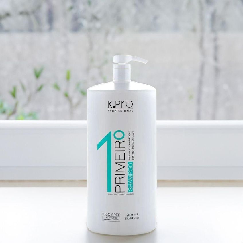 Shampoo K.pro Profissional Primeiro Higienização Dos Fios Fórmula Sofisticada Multicolorido 2.5kg - imagem 2