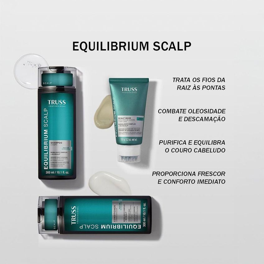 Condicionador Truss Equilibrium Scalp Com Hidratação Leve 300ml - imagem 4