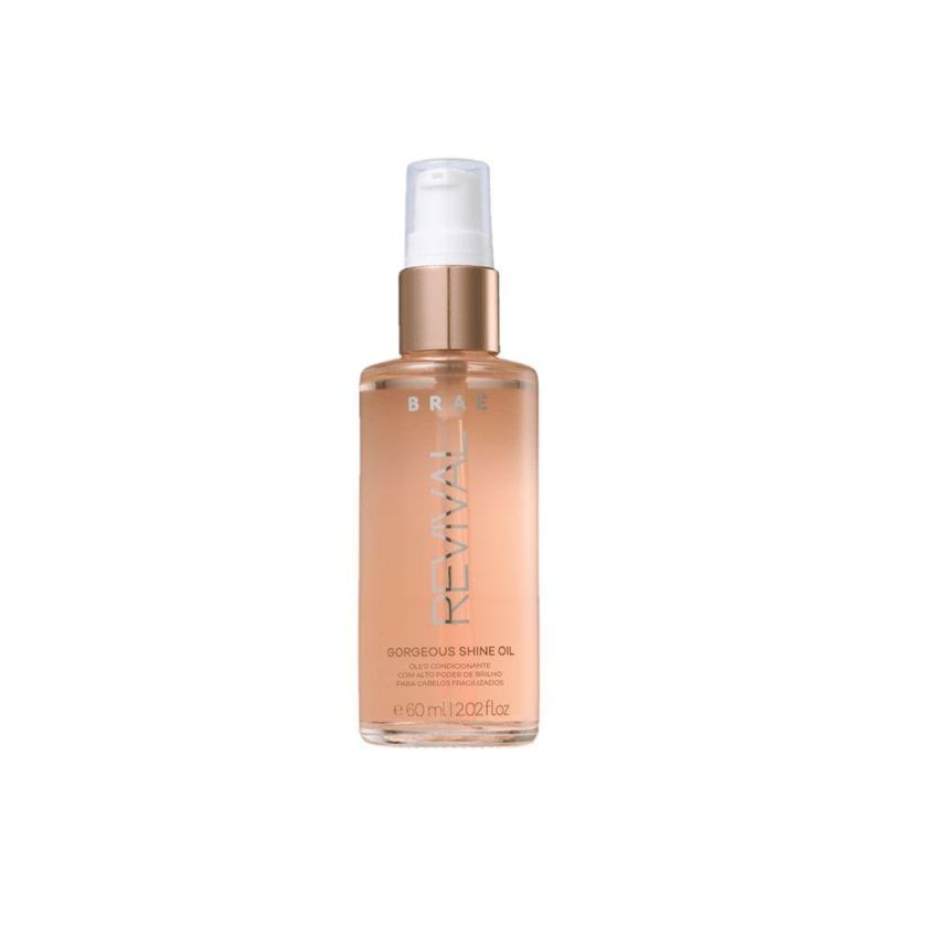 Kit De Tratamento Essential Revival Com Máscara E Óleo 200g 60ml Multicolorido Braé - imagem 2