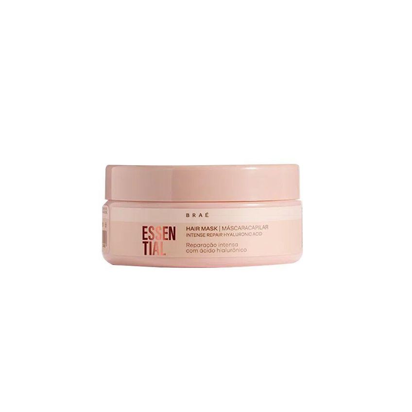Kit De Tratamento Essential Revival Com Máscara E Óleo 200g 60ml Multicolorido Braé - imagem 3