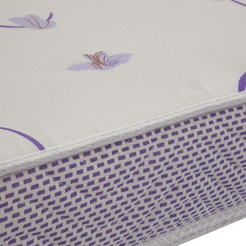 Cama Solteiro Simba Com Colchão Pés Madeira Mdf Rosa Fosco Reller Móveis - imagem 4