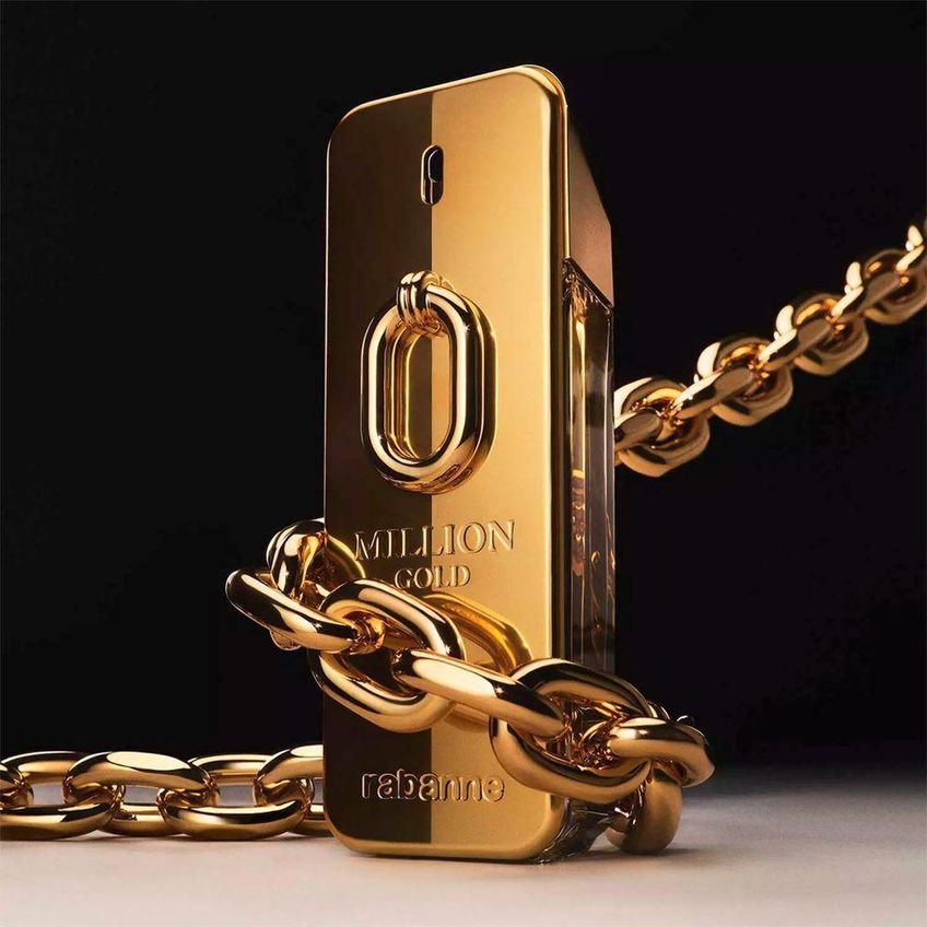 Perfume Million Gold Intense Masculino Eau De Parfum 100ml Paco Rabanne - imagem 4