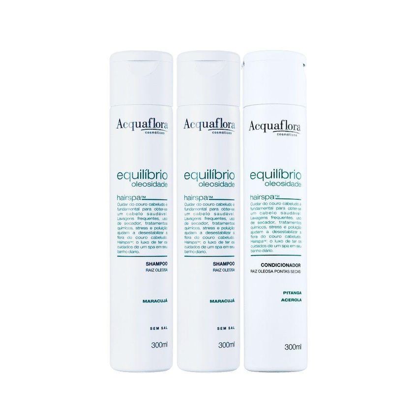 Kit De Cuidados Com Os Cabelos Equilíbrio Oleosidade Shampoo Extra Com Shampoo E Condicionador - imagem 3