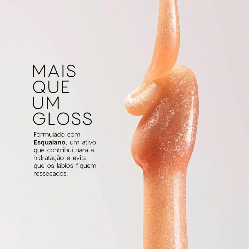 Kit De Maquiagem Edition Color My Lips Hype Rosa E Glossy Me Glazed 1g E 4g Fórmula Vegana Oceane - imagem 3