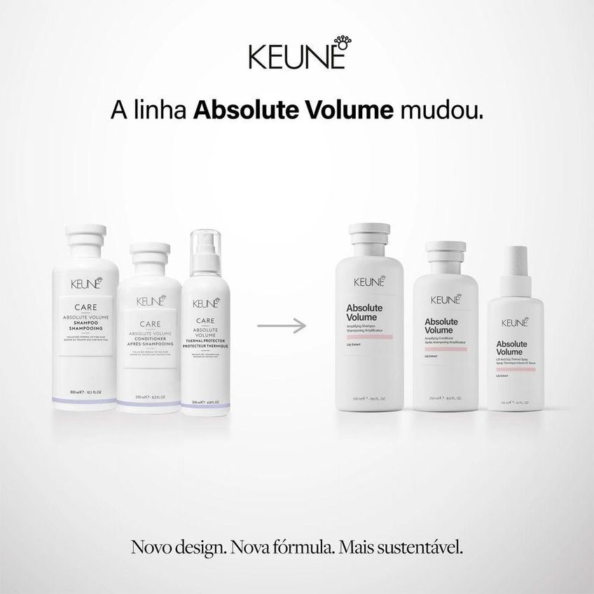 Condicionador Keune Absolute Volume Com Mais Corpo 250ml - imagem 3