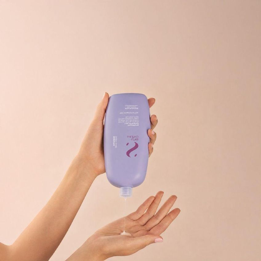 Shampoo Semi Di Lino Smooth Limpeza Disciplinante 1L Alfaparf - imagem 3