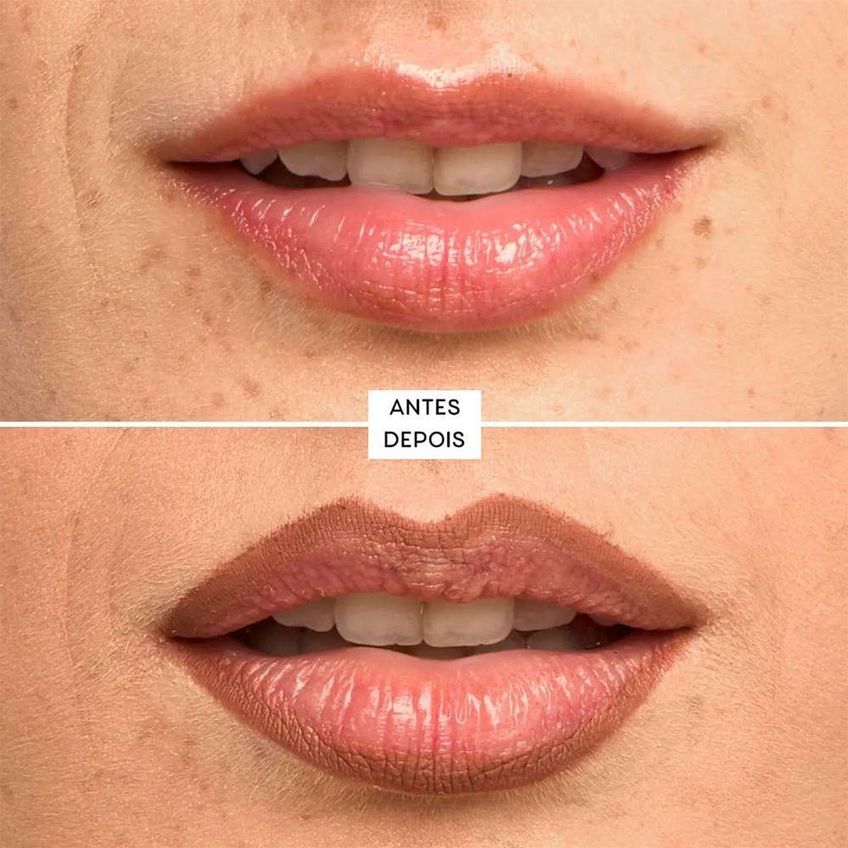 Lápis De Boca Lip Liner Warm Caramel Definição E Cor Intensa Caramelo Oceane 1,2g - imagem 4
