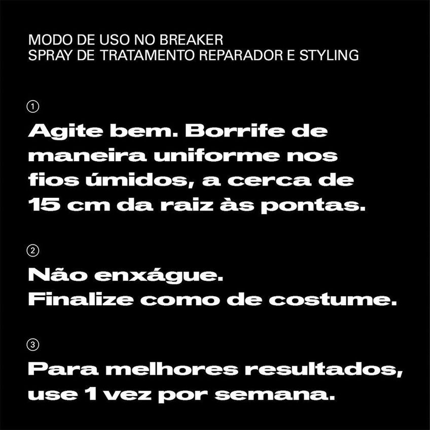 Leave-in Sebastian Professional No Breaker 2 Em 1 Reparação E Finalização 100ml - imagem 3