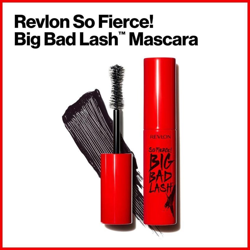 Máscara De Cílios Big Bad Lash Blackest Black 760 Volume Extremo Preto Revlon 10ml - imagem 3