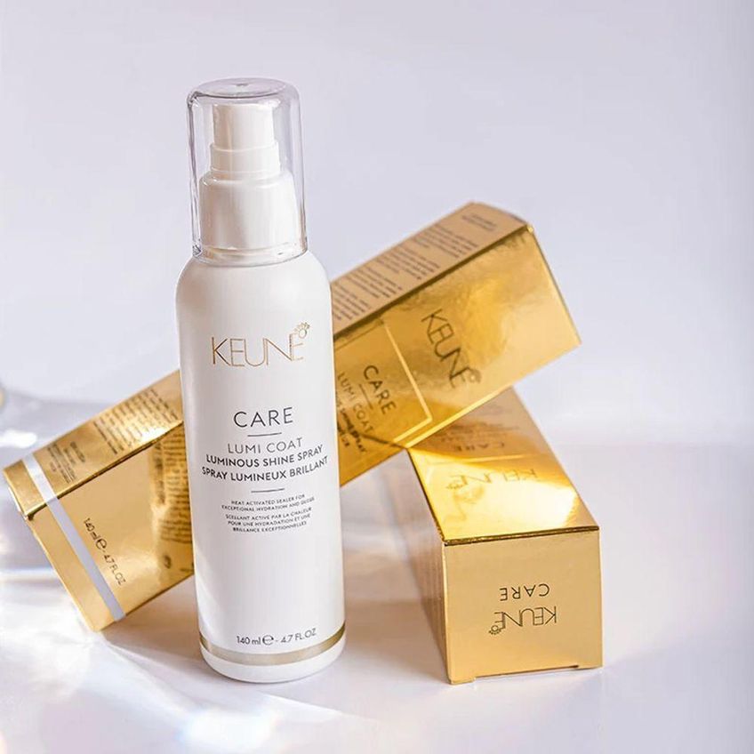 Finalizador Keune Lumi Coat Spray De Brilho Multicolorido 140ml - imagem 3