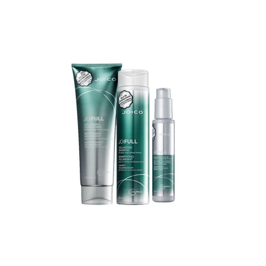 Kit De Cuidados Com Cabelo Joifull Volumizing Smart Release Trio Com Shampoo 300ml E Condicionador - imagem 5