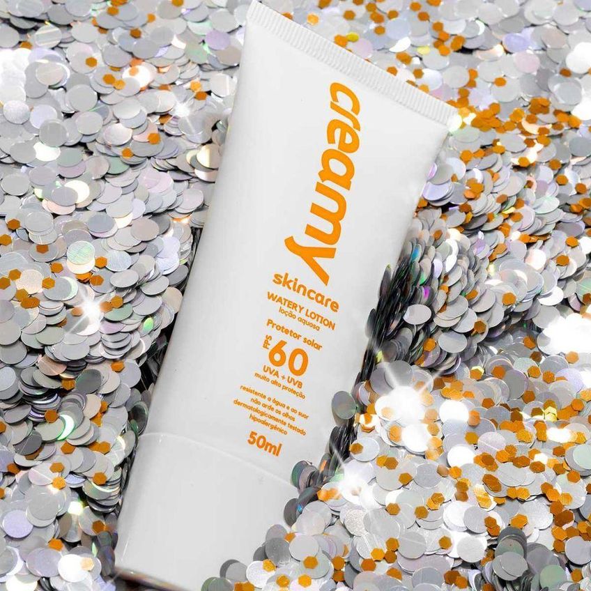 Kit Skincare Creamy Limpador Glicerinado E Watery Lotion Fps 60 - imagem 3