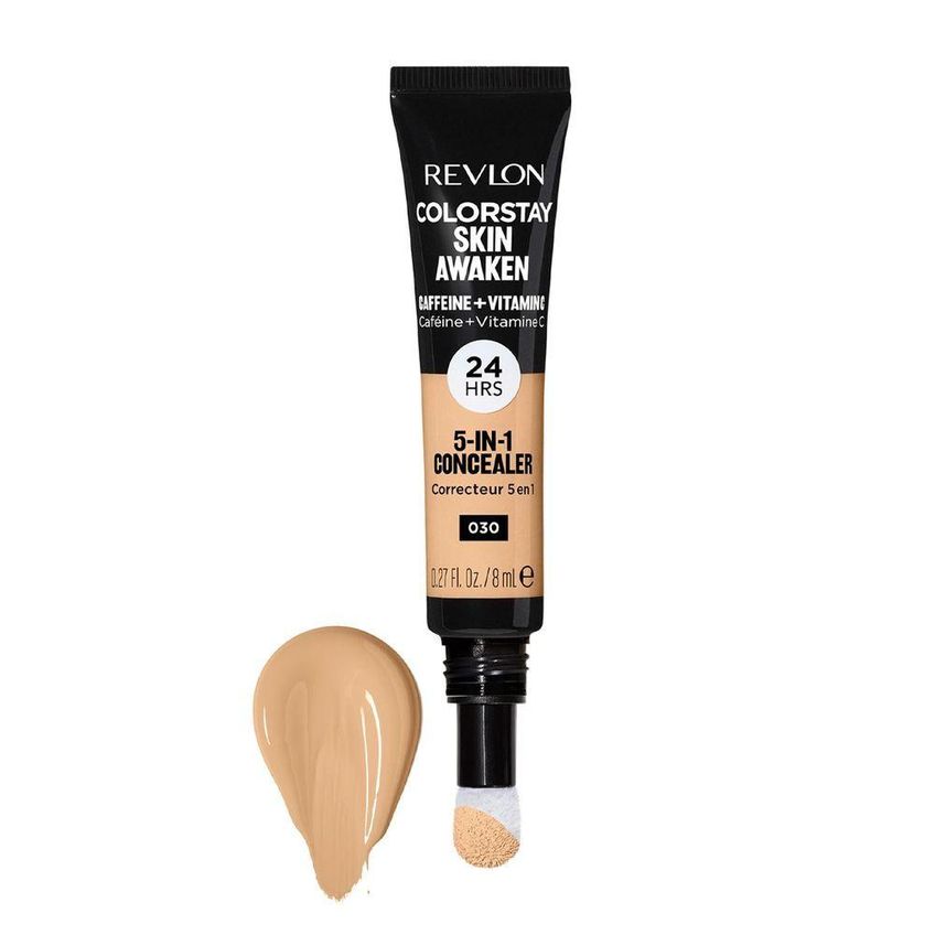 Corretivo Líquido Colorstay Skin Awaken 5 Em 1 Cobre Imperfeições Light Medium 30 Revlon 8ml - imagem 5