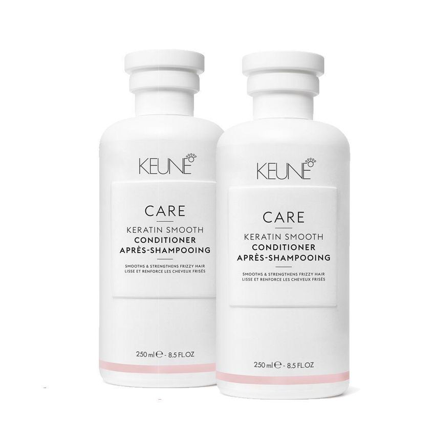 Condicionador Care Keratin Smooth Multicolorido Keune 250ml (2 Unidades) - imagem 4