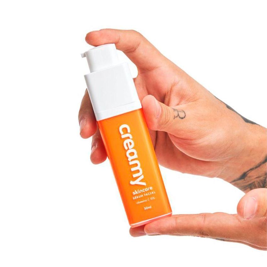 Kit Skincare Creamy Vitamina C E Retinal Sérum Anti-idade 30g 30ml - imagem 2