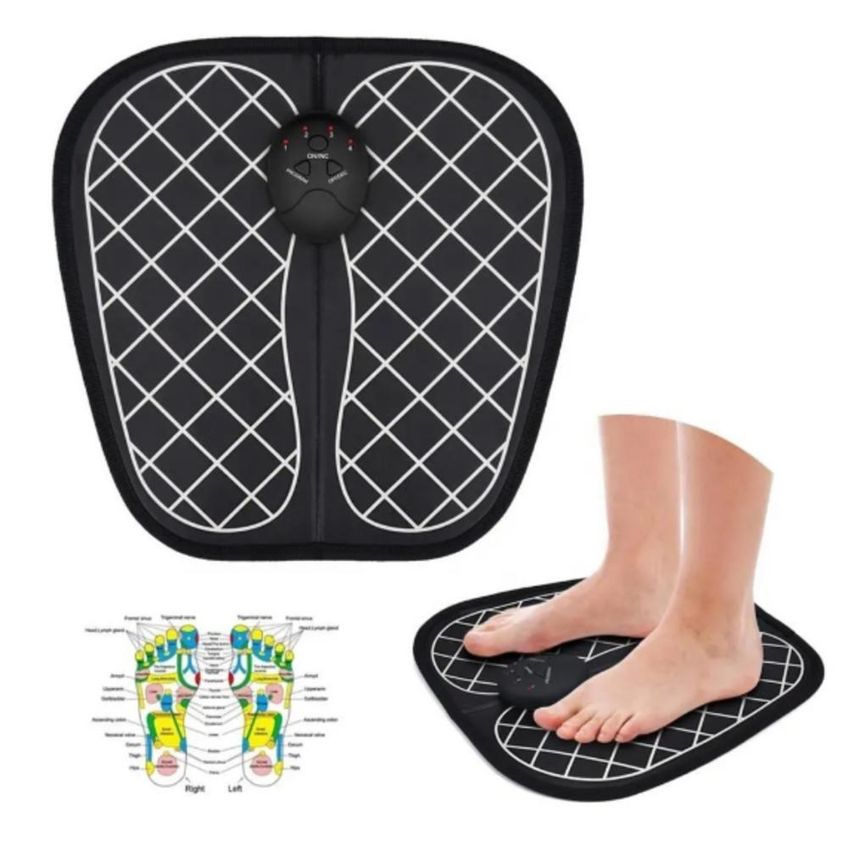 Massageador De Pés Yeet Shiatsu Com Estimulação Ems 10 Minutos Bivolt - imagem 4