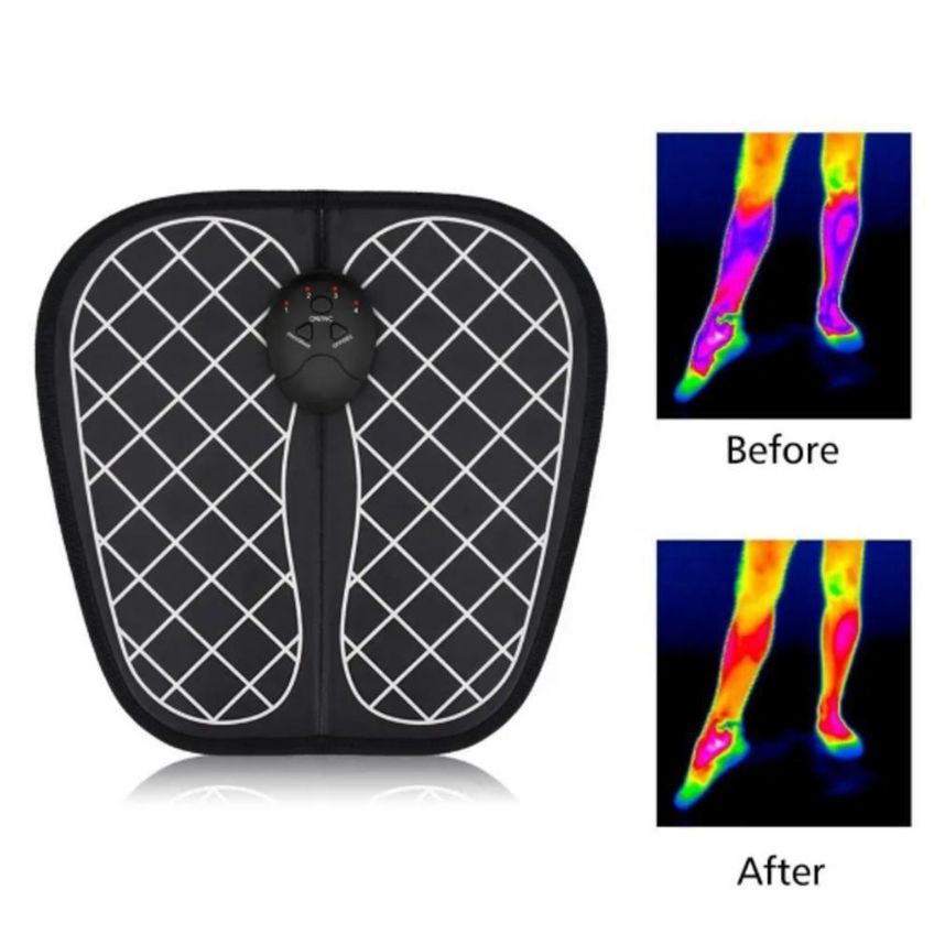 Massageador De Pés Yeet Shiatsu Com Estimulação Ems 10 Minutos Bivolt - imagem 5