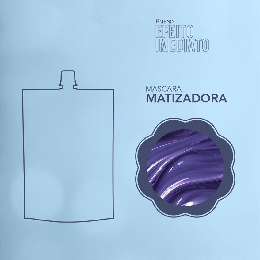 Máscara Capilar Efeito Imediato Matiza Amend Cosméticos 100g - imagem 4