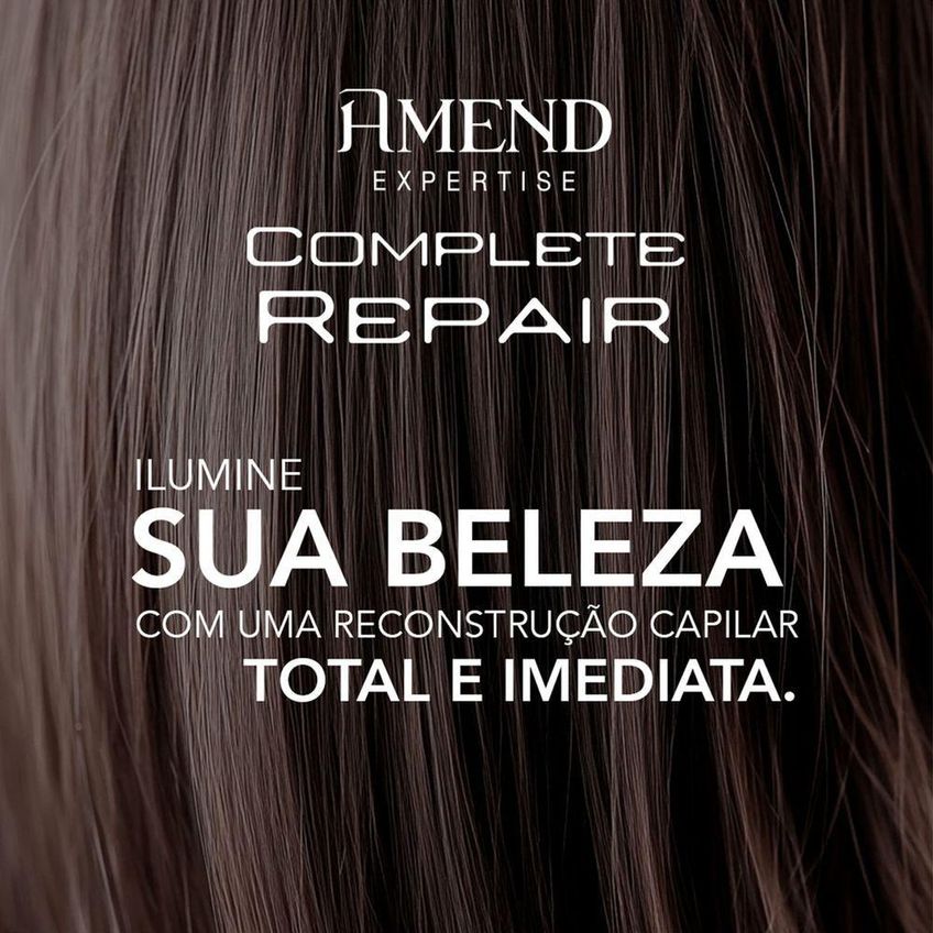 Condicionador Reconstrutor Expertise Complete Repair Com Ativos Reconstrutores Amend Cosméticos 1L - imagem 3