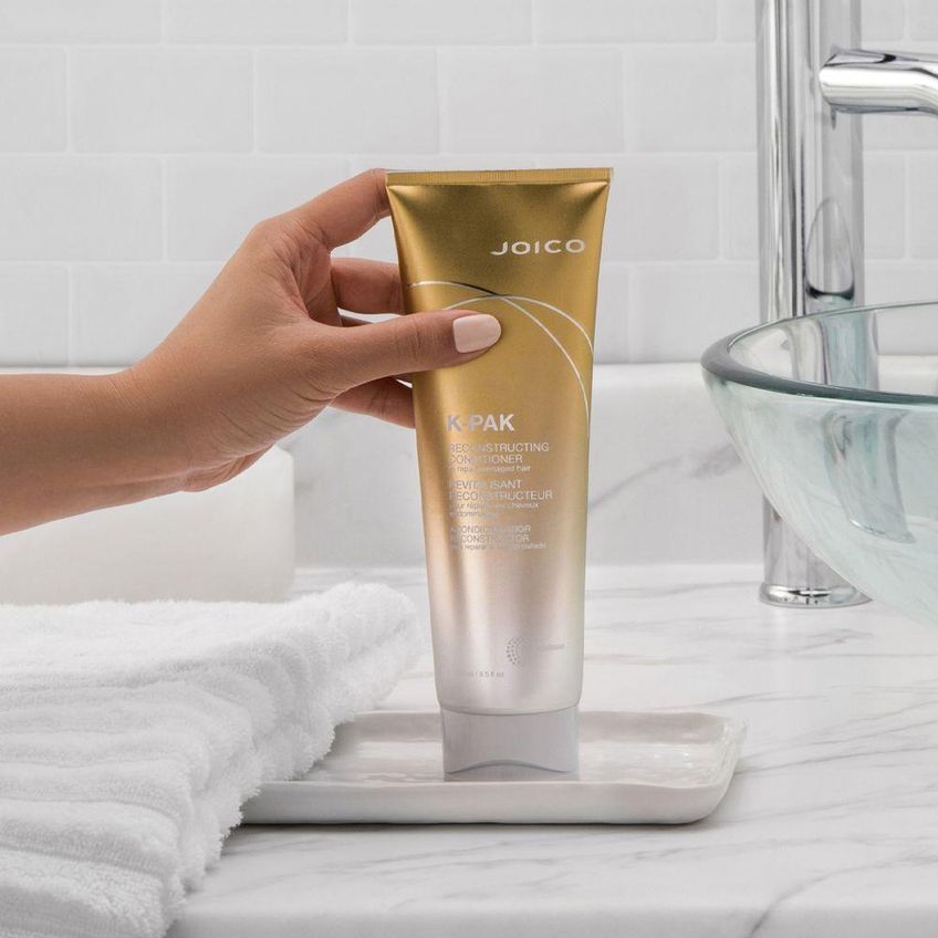 Kit De Tratamento Capilar K-pak Reconstrutor Hydrator Luster Home Care Oil Com Hidratação - imagem 4