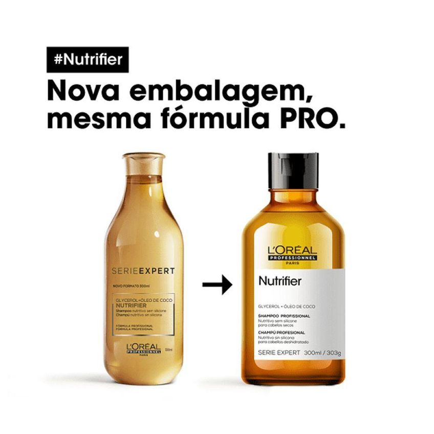 Shampoo Serie Expert Nutrioil 300ml L'Oréal Paris - imagem 3