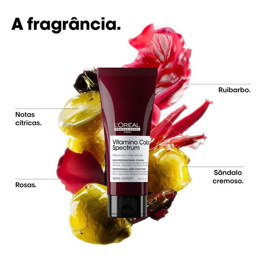 Condicionador Vitamino Color Spectrum Desembaraço E Maciez 200ml L'Oréal Paris - imagem 4
