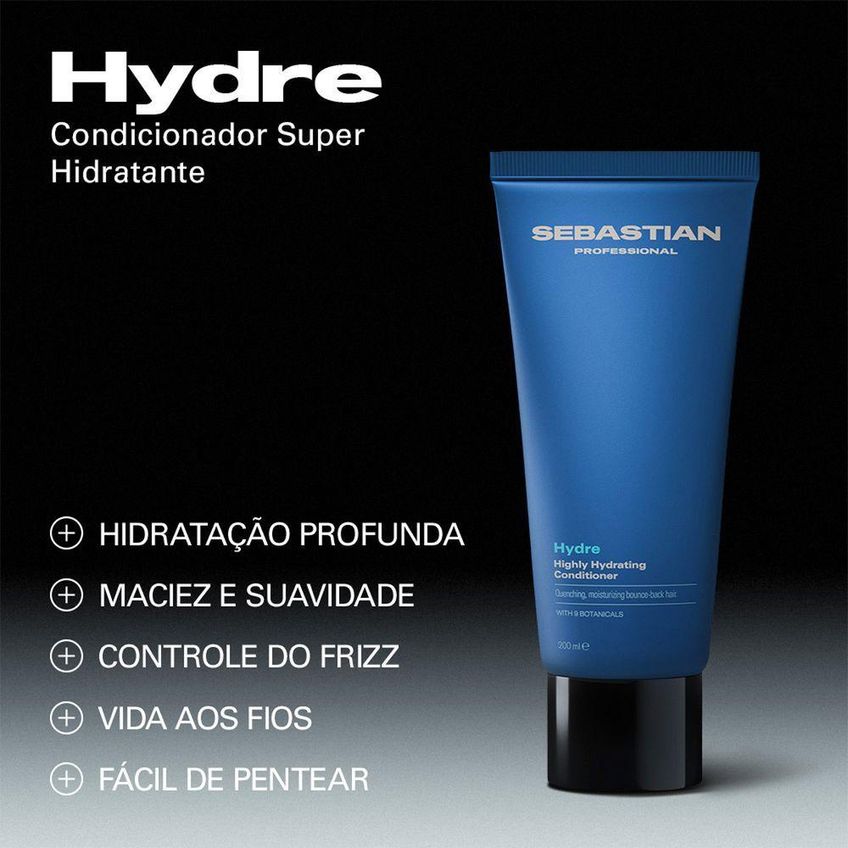 Kit De Tratamento Capilar Hydre Home Care Reposição Hídrica Shampoo 280ml Condicionador 200ml - imagem 4