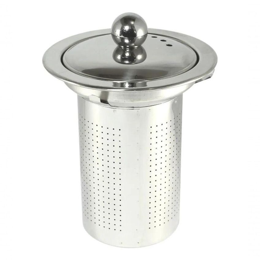 Chaleira Com Infusor Em Inox E Vidro 500ml Para Cha E Cafe - imagem 3