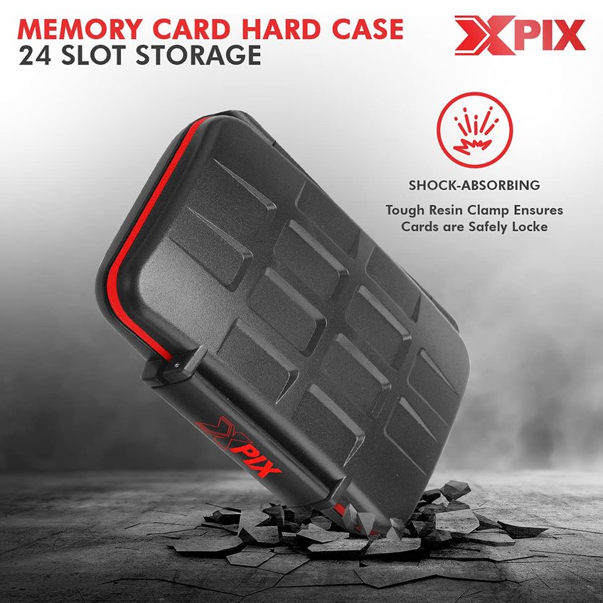 Estojo De Cartão De Memória Xpix 24x Para Armazenamento Resistente À Água - imagem 4