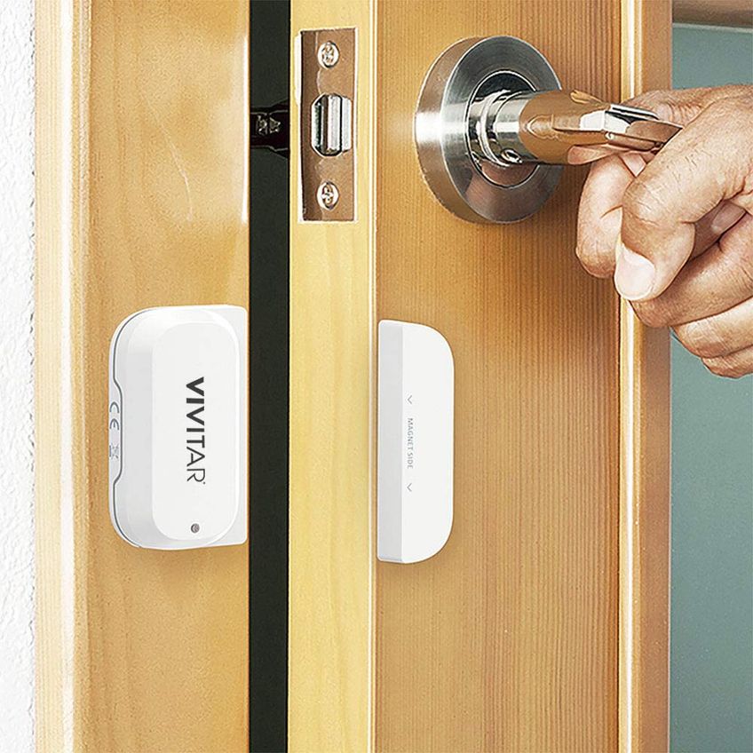 Sensor De Porta Wifi Branco Vivitar – Controle E Alertas Por App - imagem 3