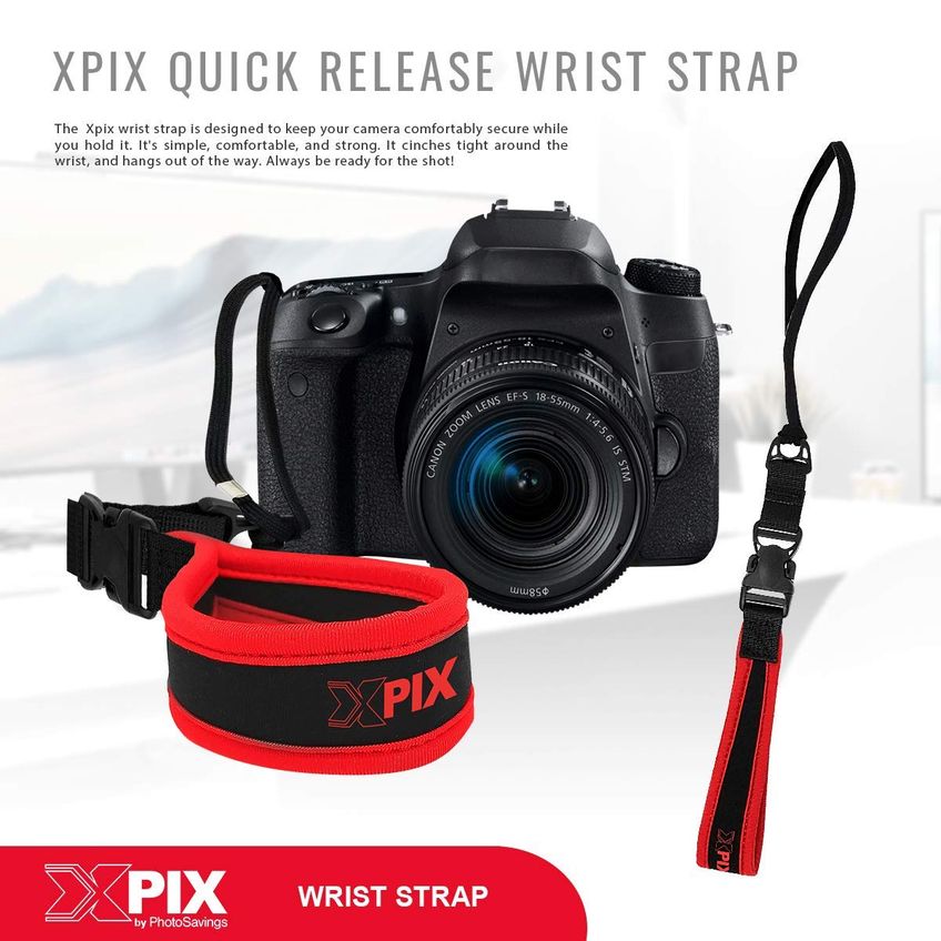 Correia Para Câmera Xpix Com Fivela De Plástico - imagem 4