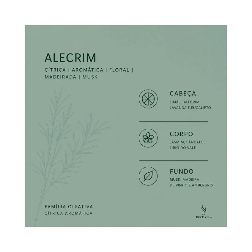 Home Spray Alecrim Fragrância Cítrica Aromática 500ml Pet - imagem 3