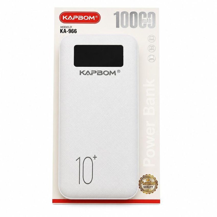 Power Bank Carregador Portátil 10000mah Bateria Externa Preto - imagem 2