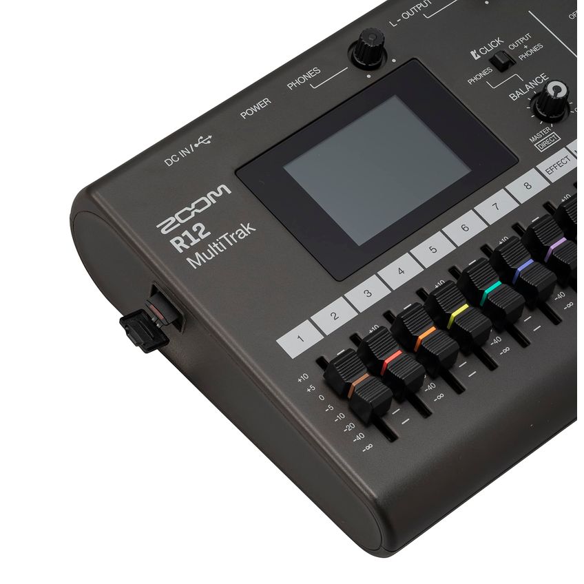 Gravador Multitrack Zoom R12 Com Tela Sensível Ao Toque - imagem 4