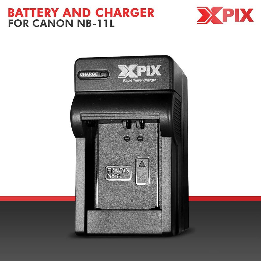 Conjunto De Bateria E Carregador Xpix Nb-11l Para Dslr - imagem 4